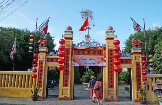 Hội An dựng nêu đón tết ảnh 1