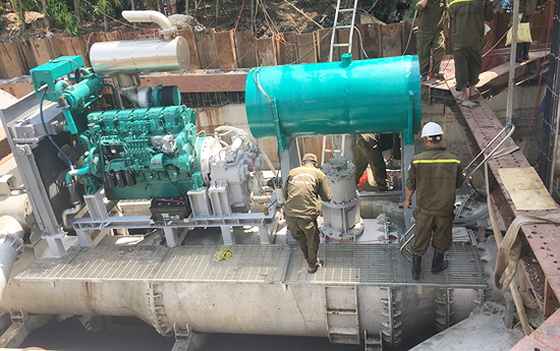 Thuê máy bơm chống ngập đường Nguyễn Hữu Cảnh gần 10 tỷ đồng/năm ảnh 1