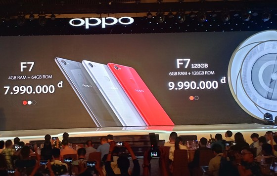 OPPO F7 chính thức được giới thiệu tại Việt Nam ảnh 4