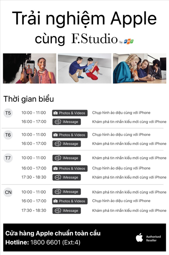 Thỏa sức trải nghiệm sản phẩm Apple tại F.Studio by FPT ảnh 2