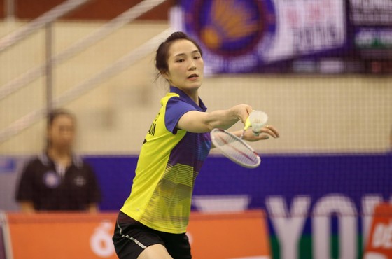 Vợ chồng Tiến Minh dừng bước ở giải cầu lông Việt Nam Open ảnh 1
