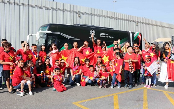 Đội tuyển Việt Nam đến UAE ảnh 1