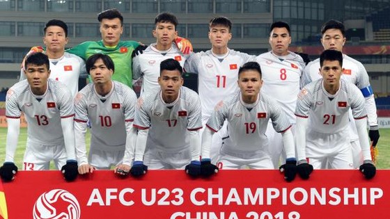 Đội U23 Việt Nam đã nhận được sự động viên từ Thủ tướng Chính phủ Nguyễn Xuân Phúc. Ảnh: VFF