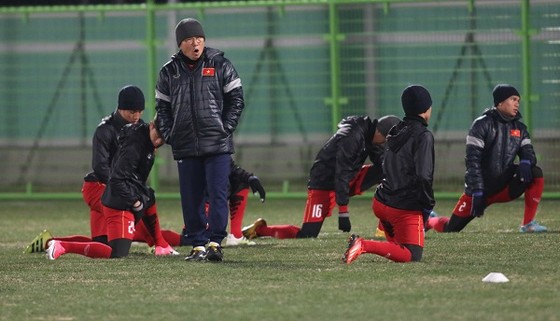 U23 Việt Nam tập luyện