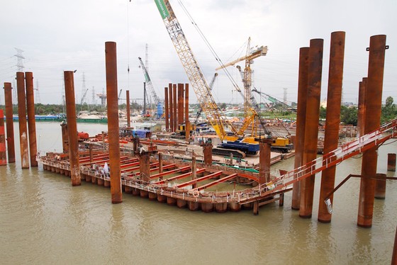 Cận cảnh đại công trường chống ngập 10.000 tỉ ở TP.HCM đang thành hình - ảnh 1
