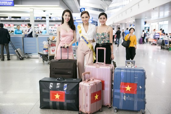 Hoàng Thu Thảo chính thức lên đường dự thi Miss Global Beauty Queen 2017 ảnh 1