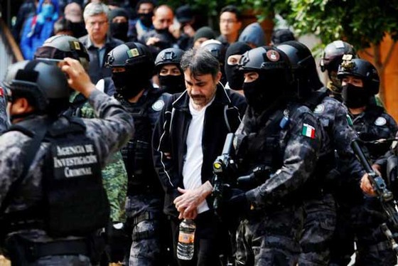 Mexico bắt "cánh tay phải" của trùm ma túy "El Chapo" Guzman ảnh 1