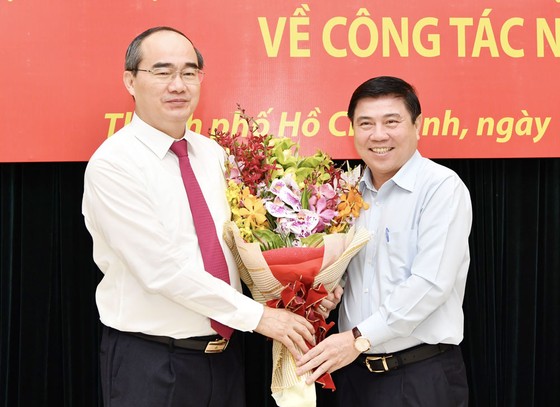 Đồng chí Nguyễn Thiện Nhân nhận quyết định là Bí thư Thành ủy TPHCM ảnh 4