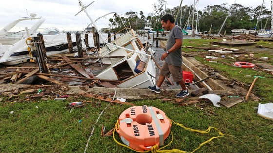 Florida tan hoang sau bão Irma ảnh 26