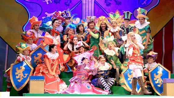 Khó nhọc tìm sân chơi nghệ thuật cho trẻ “Ngày xửa ngày xưa” của sân khấu kịch Idecaf - chương trình thiếu nhi hiếm hoi được đầu tư hoành tráng, quy mô