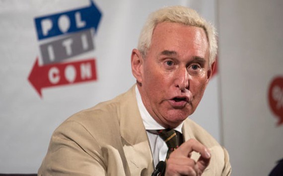 Cựu cố vấn đồng thời là đồng minh của Tổng thống Mỹ Donald Trump, Roger Stone (ảnh) đã bị bắt. Ảnh: theguardian.com