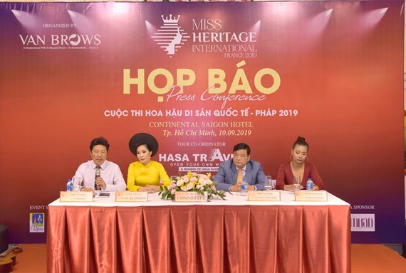 Khởi động cuộc thi Hoa hậu Di sản quốc tế - Pháp 2019