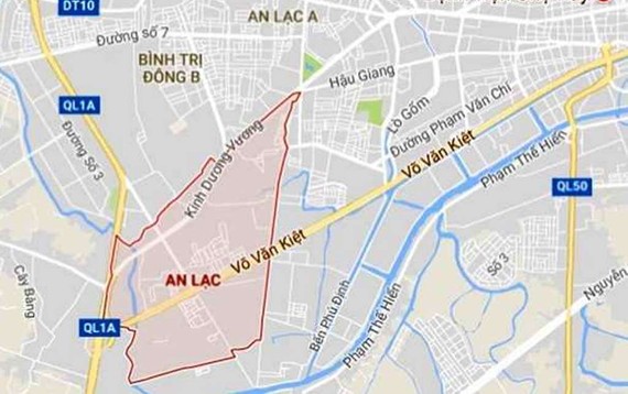 Trình UBND TPHCM 8 đồ án quy hoạch phân khu tại Bình Tân chậm nhất là ngày 13-3