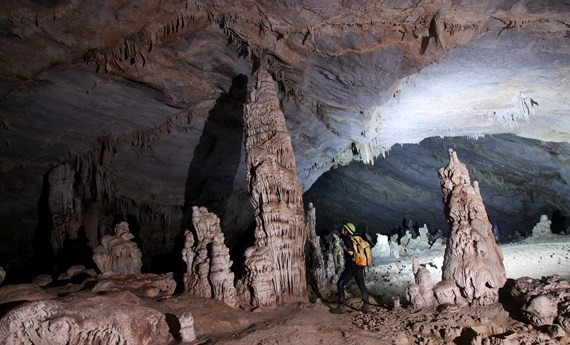 Phong Nha-Ke Bang National Park is home to the largest cave system in the world.