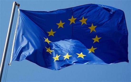 Lá cờ biểu tượng của Liên minh châu Âu. Ảnh: Europa