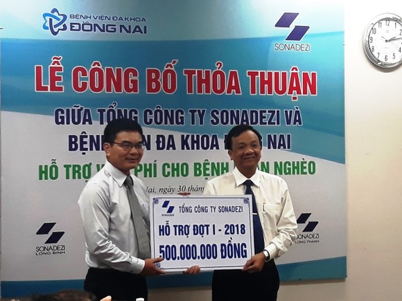 Chi 500 triệu đồng hỗ trợ bệnh nhân nghèo ảnh 1