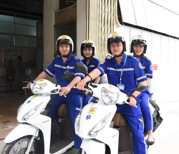 TPHCM thử nghiệm mô hình xe cấp cứu cơ động 2 bánh ảnh 2