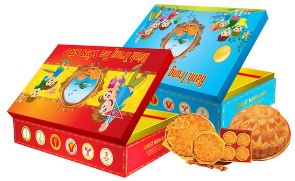 Bánh trung thu yến sào Sanest Moon Cake ảnh 2