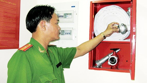 Lờn với chuông báo cháy ảnh 1