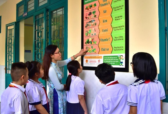 Hậu Giang áp dụng dự án “Bữa ăn học đường” vào trường bán trú ảnh 1