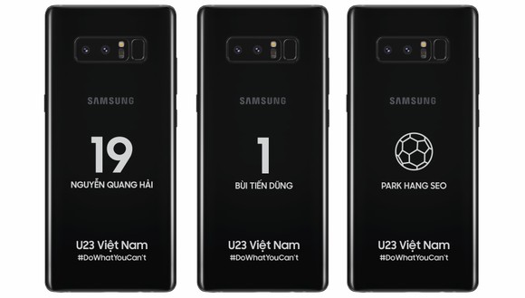 Samsung Vina tặng sản phẩm công nghệ trị giá 1,2 tỷ đồng cho U.23 Việt Nam ảnh 1