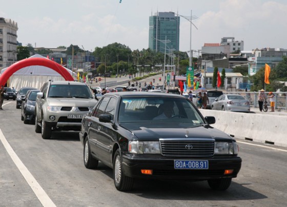 Dong Nai allows vehicles traveling through An Hao Bridge ảnh 1