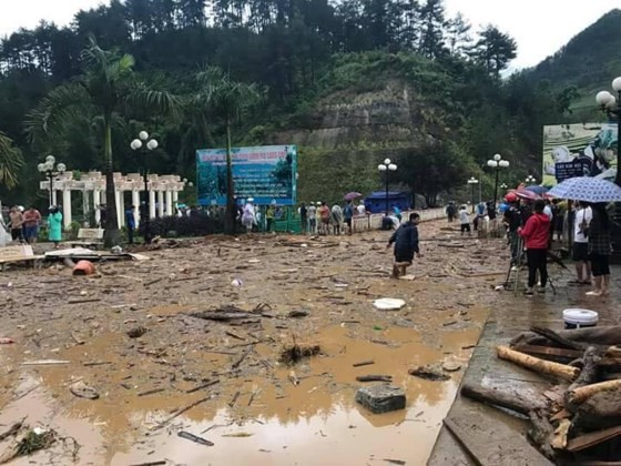 flashflood in northern moutainous provinces ảnh 1