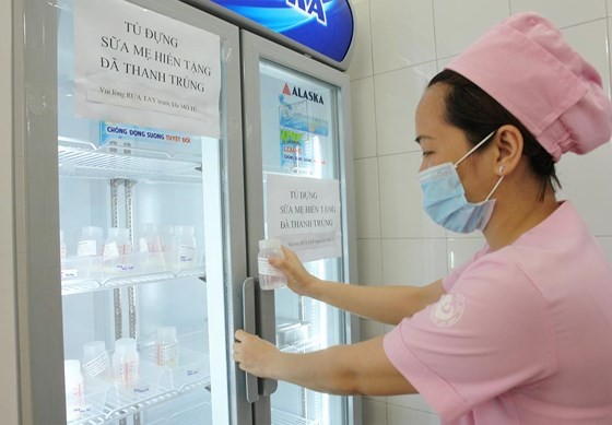 First human breast milk bank opened in Tu Du Maternity in HCMC ảnh 8