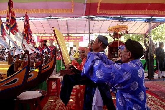 Soldiers of ancient Hoang Sa Flotilla commemorated in Quang Ngai ảnh 1