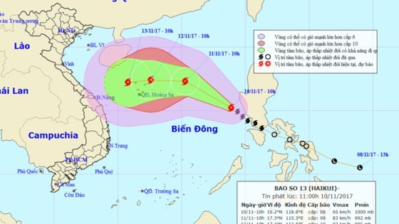 Central coastal provinces actively deal with typhoon Haikui ảnh 1