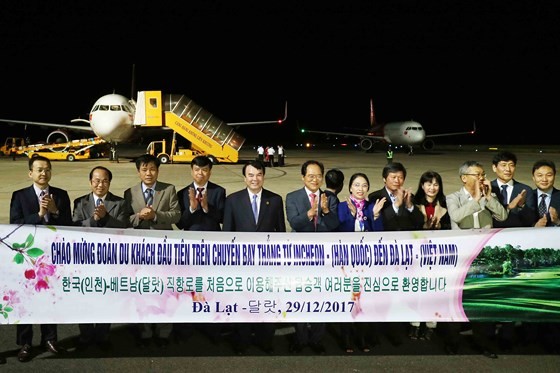 Da Lat- RoK direct air route opens ảnh 1