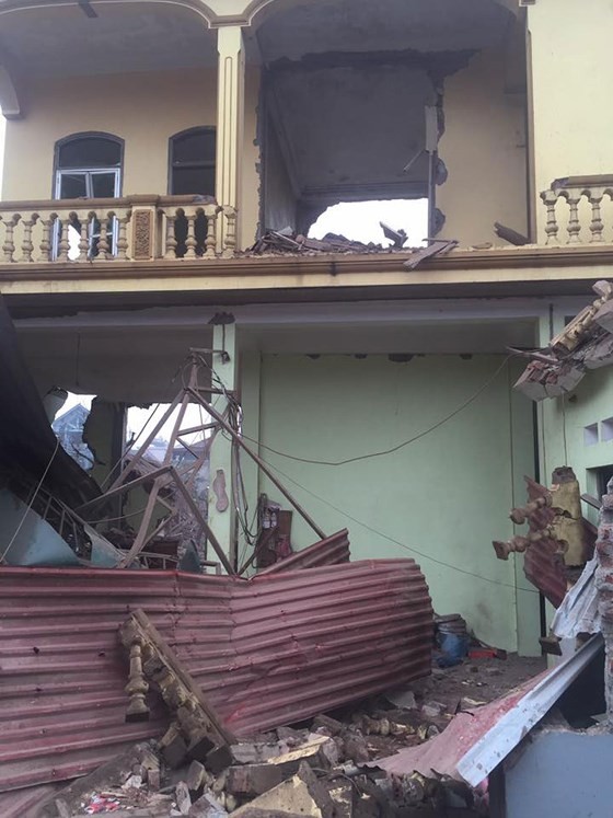 Nine causalities reported after big explosion in Bac Ninh province ảnh 7
