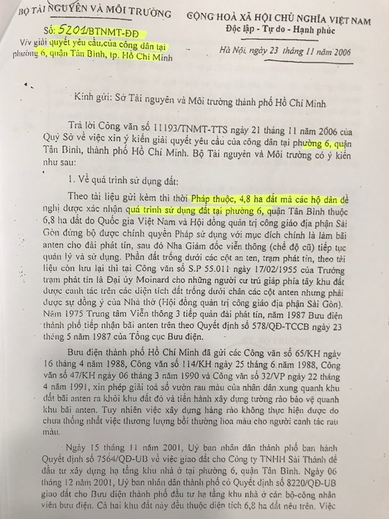 Authorities clarifies origin, legal documents of controversial vegetable garden ảnh 2