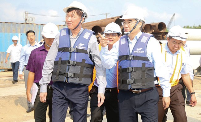 Đưa công trình chống ngập 10.000 tỷ đồng vận hành vào cuối năm 2019 ảnh 1
