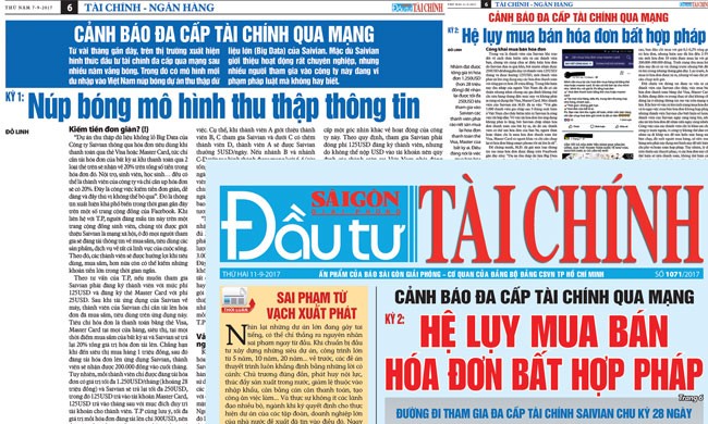 Đa cấp tài chính: Cảnh báo rủi ro, siết chặt quản lý ảnh 1