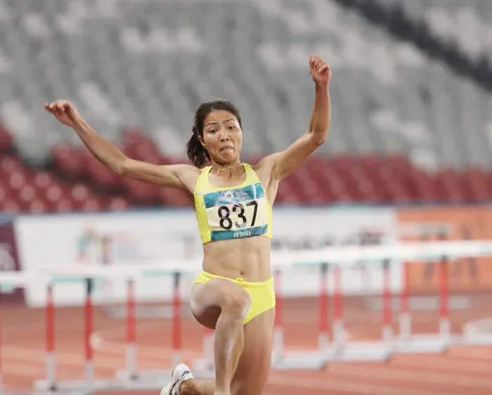 VĐV Bùi Thị Thu Thảo sẽ phải nỗ lực rất nhiều mới chạm đến chuẩn dự Olympic 2020.