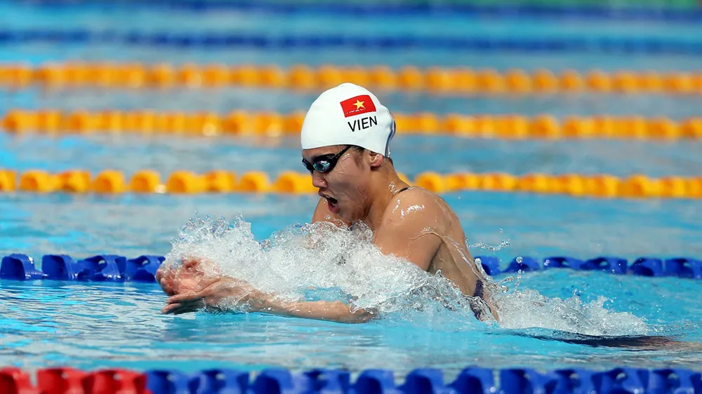 Kình ngư Nguyễn Thị Ánh Viên có cơ hội tranh vé Olympic ngay trên sân nhà. Ảnh: DŨNG PHƯƠNG