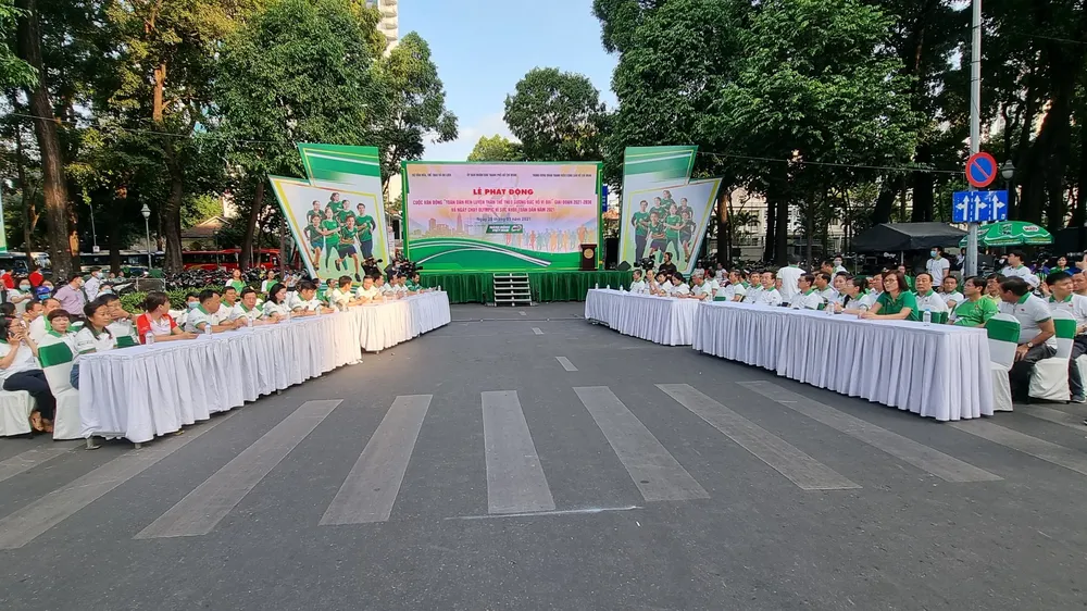 Lễ phát động diễn ra vào sáng ngày 28-3.