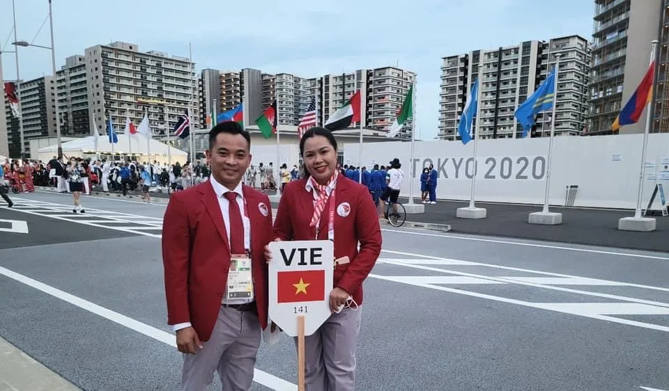 Cao Ngọc Hùng và Nguyễn Thị Hải sẽ thi đấu môn điền kinh vào ngày 28-8. Ảnh: HÙNG HẢI