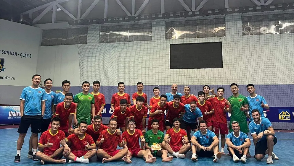 Đội tuyển futsal Việt Nam sẽ tạm chia tay từ cuối tuần này