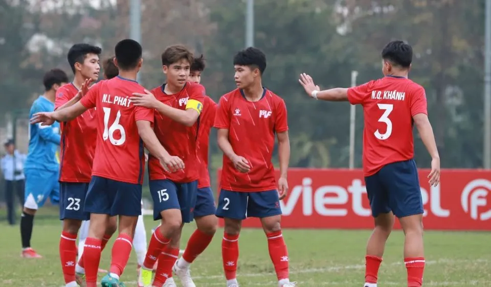 U17 PVF kết thúc vòng bảng với thành tích bất bại