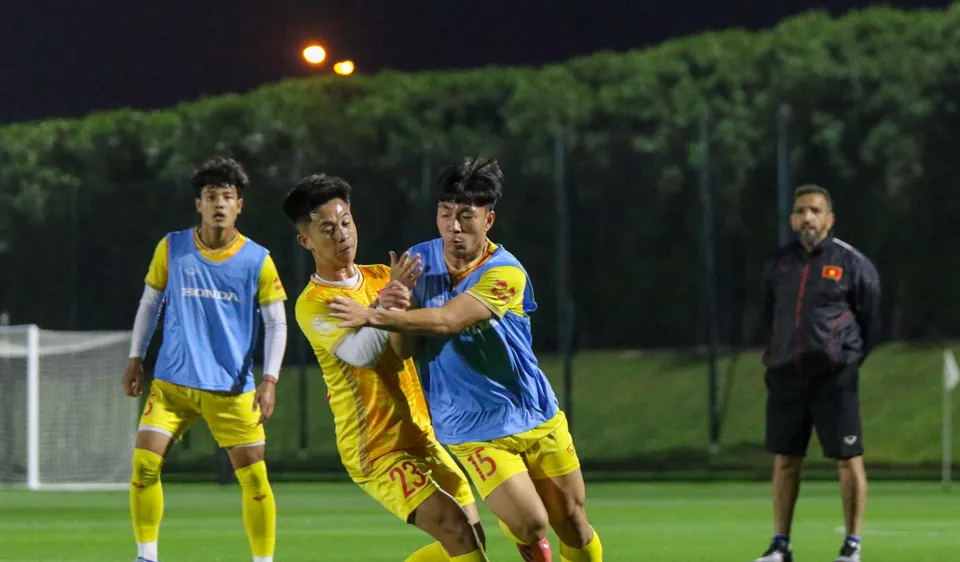 Buổi tập tối 20-3 của U23 Việt Nam