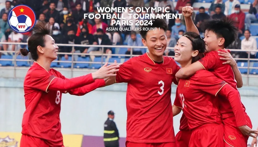 Đội tuyển nữ Việt Nam vượt qua vòng loại thứ nhất Olympic 2024