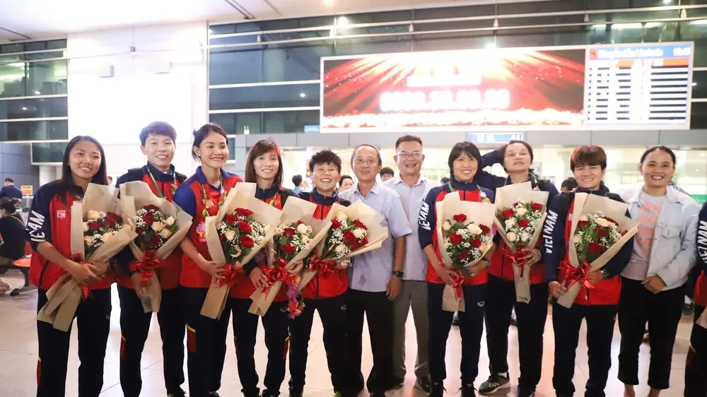 Các thành viên của đội nữ TPHCM đã góp công lớn cùng đội tuyển nữ Việt Nam bảo vệ tấm HCV SEA Games