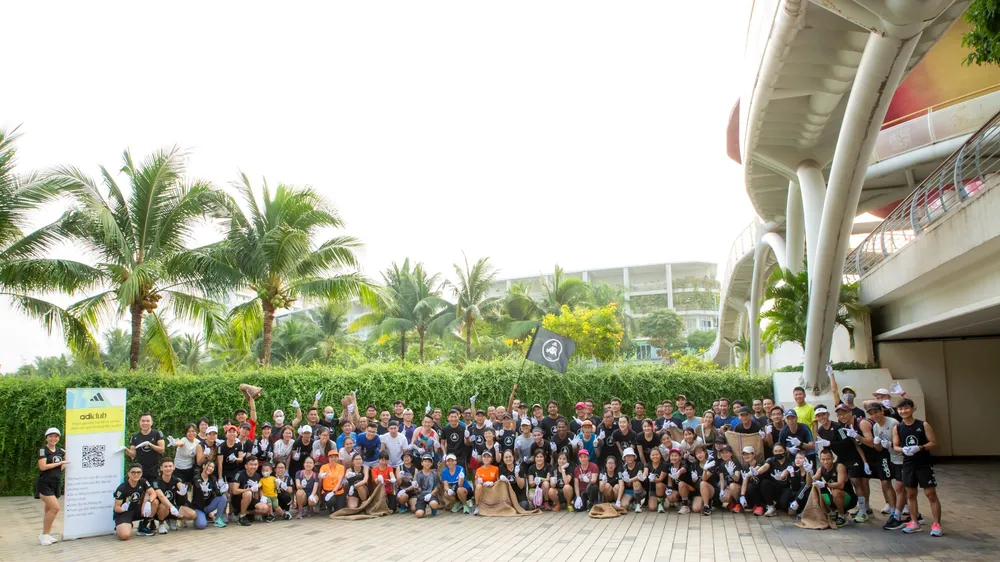 Cộng đồng adidas runners tại TPHCM chuẩn bị tham gia chương trình vào đầu tháng 6.