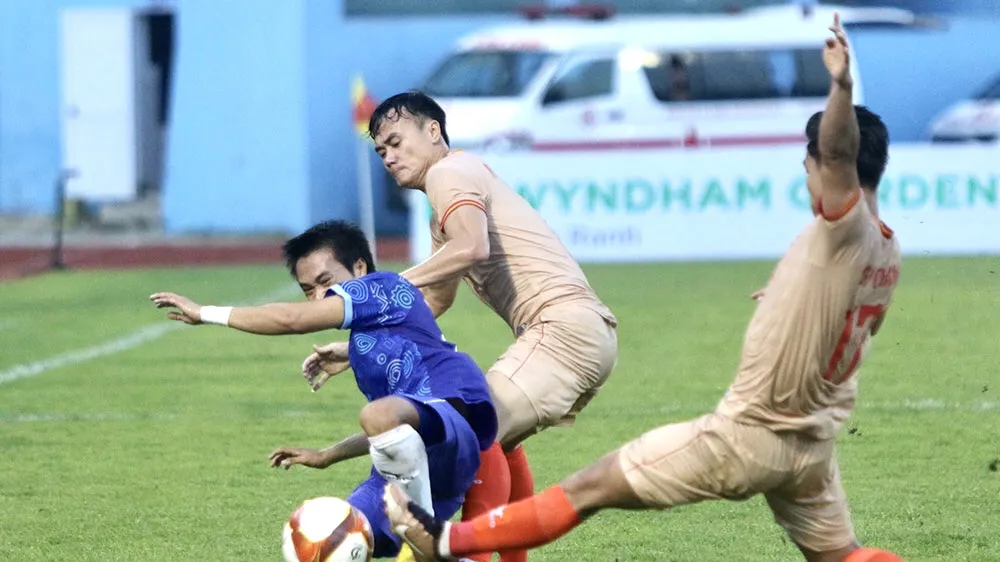 CAHN FC đã loại Khánh Hòa ở vòng 1 Cúp Quốc gia 2023 ngay trên sân Nha Trang 