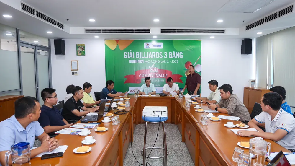 Toàn cảnh buổi họp xếp lịch thi đấu ngày 22-6