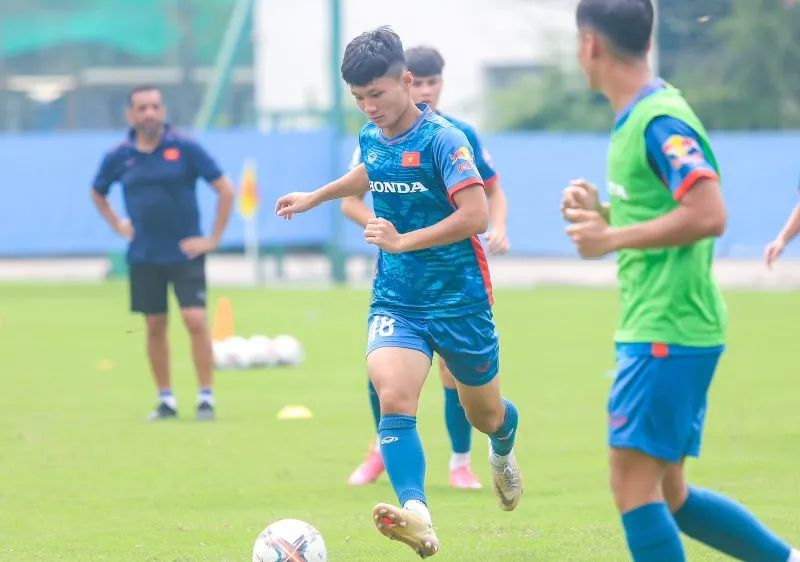 Quốc Cường là 1 trong nhiều tân binh ở đợt tập trung lần này của U23 Việt Nam.