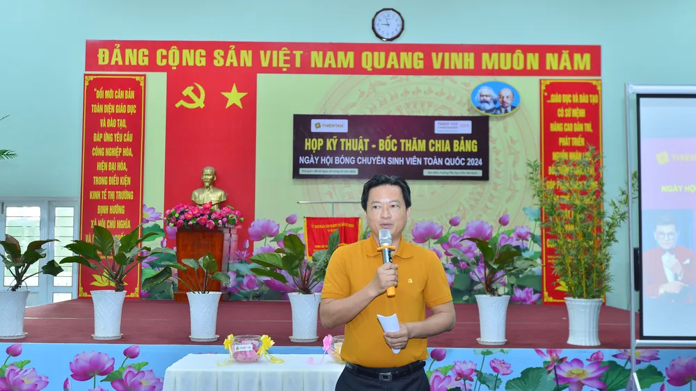 Ông Dương Văn Hồ Vũ - TGĐ Công ty TNHH Thiên Tân. Ảnh: Dũng Phương