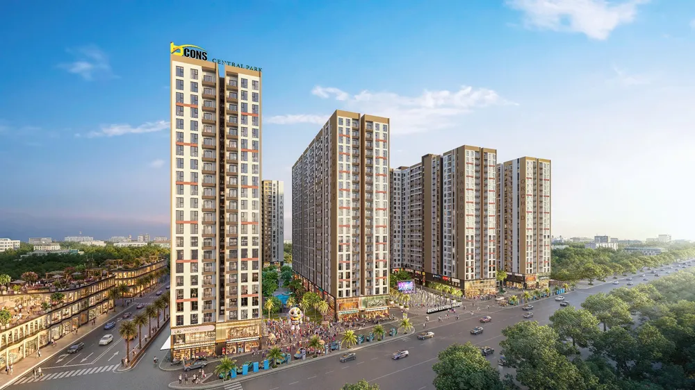 Bcons Central Park được thiết kế theo định hướng căn hộ ‘chuẩn xanh’ giữa lòng Đồng Nai.